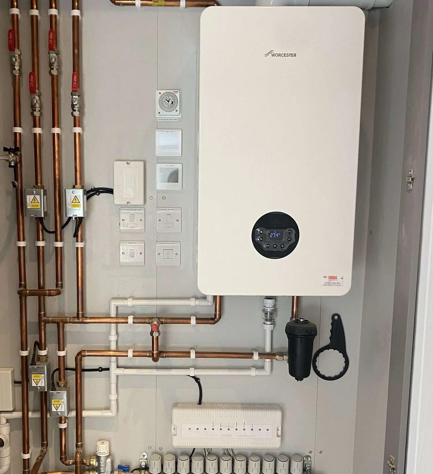 Gas Safe certified installation